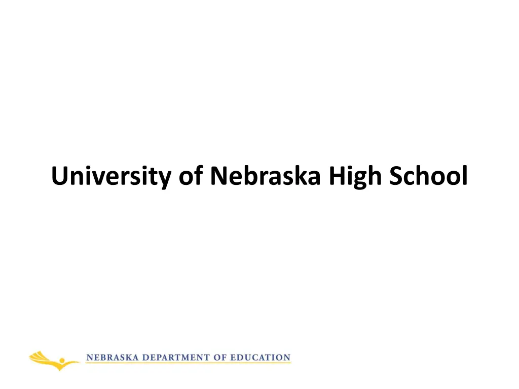 university of nebraska high school