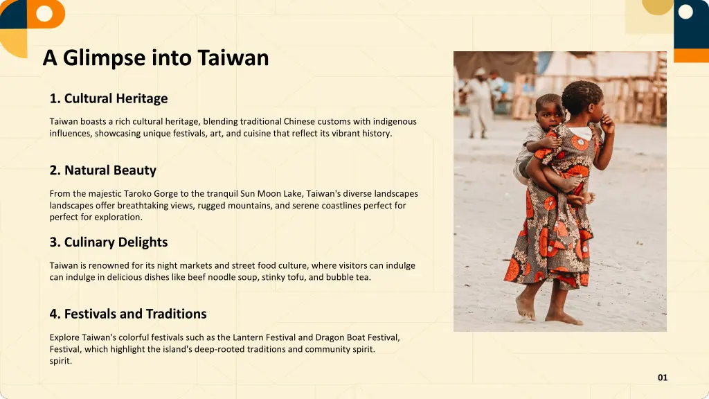 a glimpse into taiwan