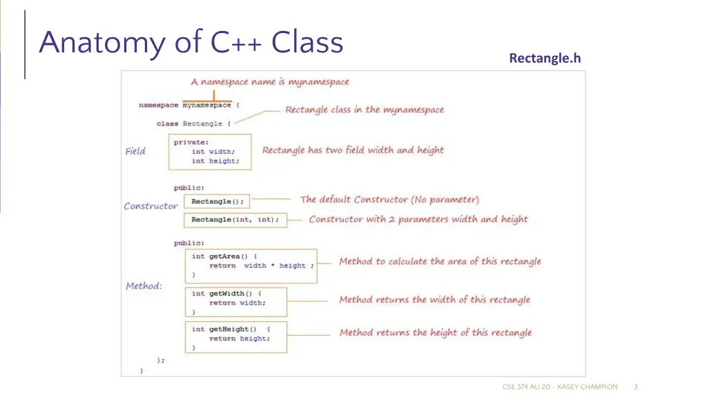 anatomy of c class