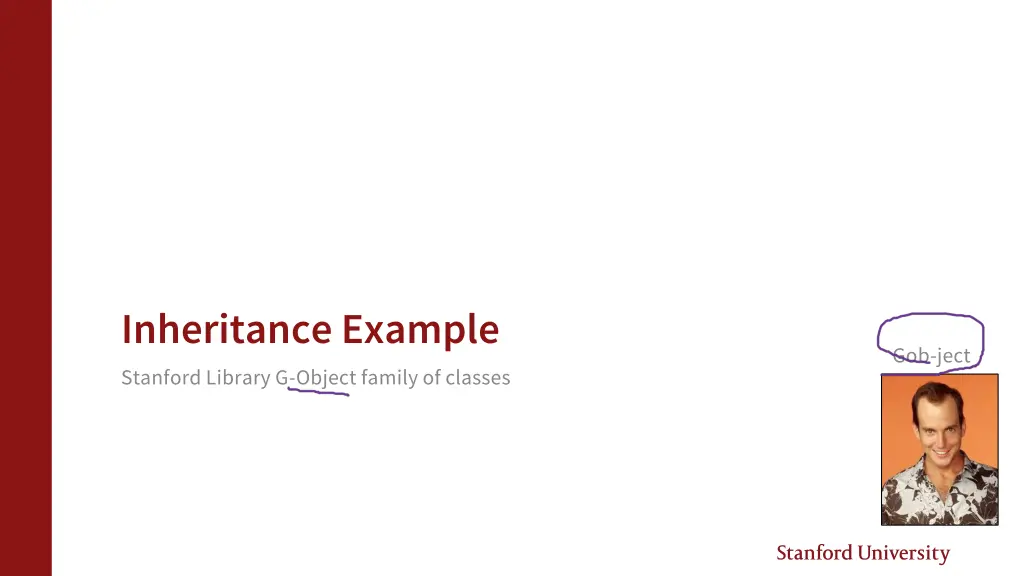 inheritance example stanford library g object