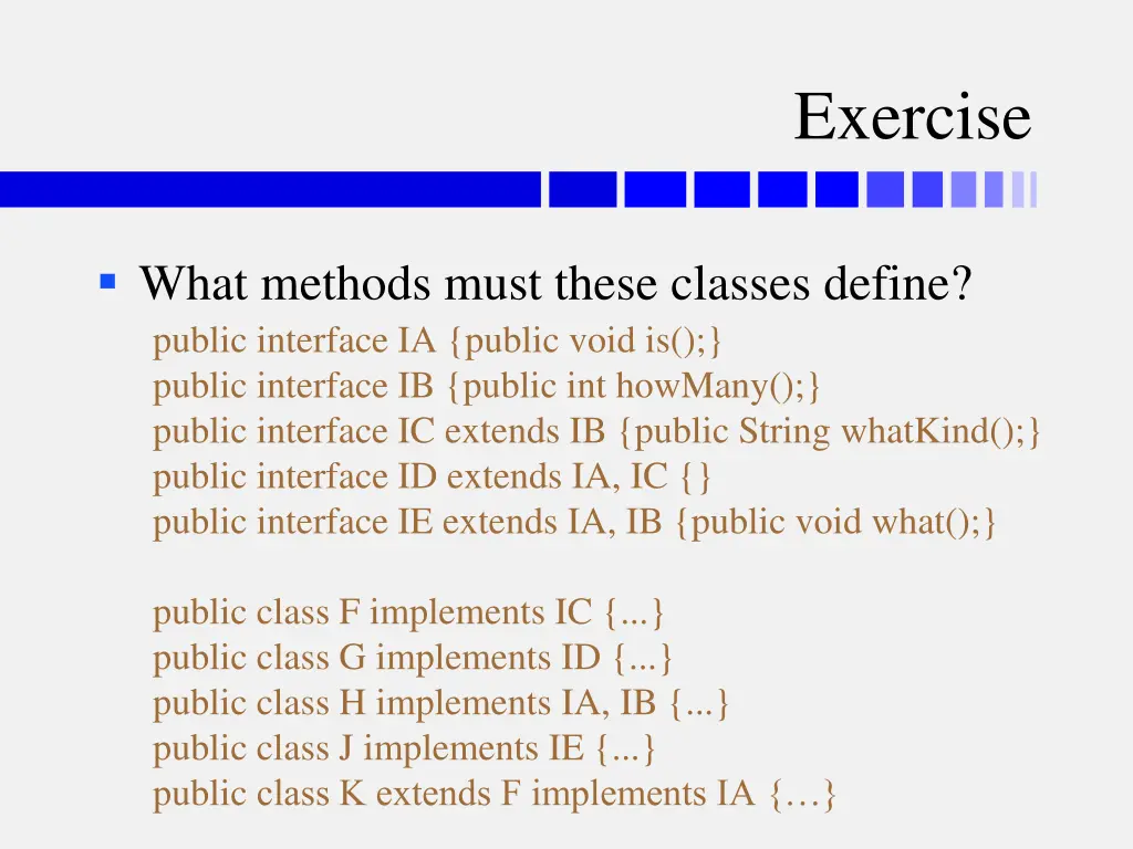 exercise 2