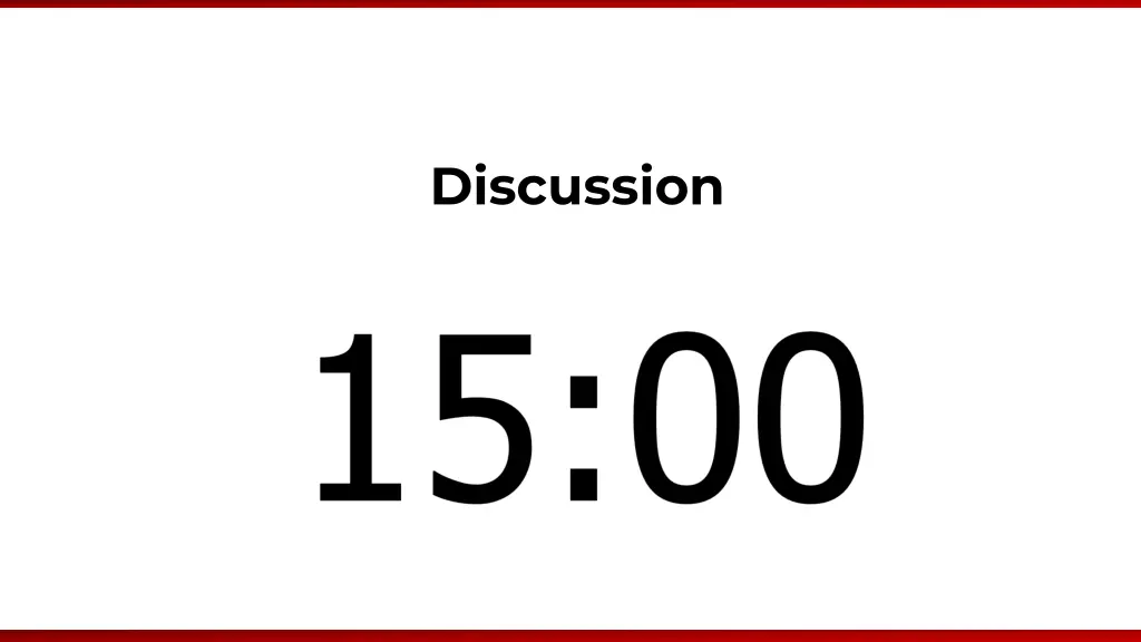 discussion