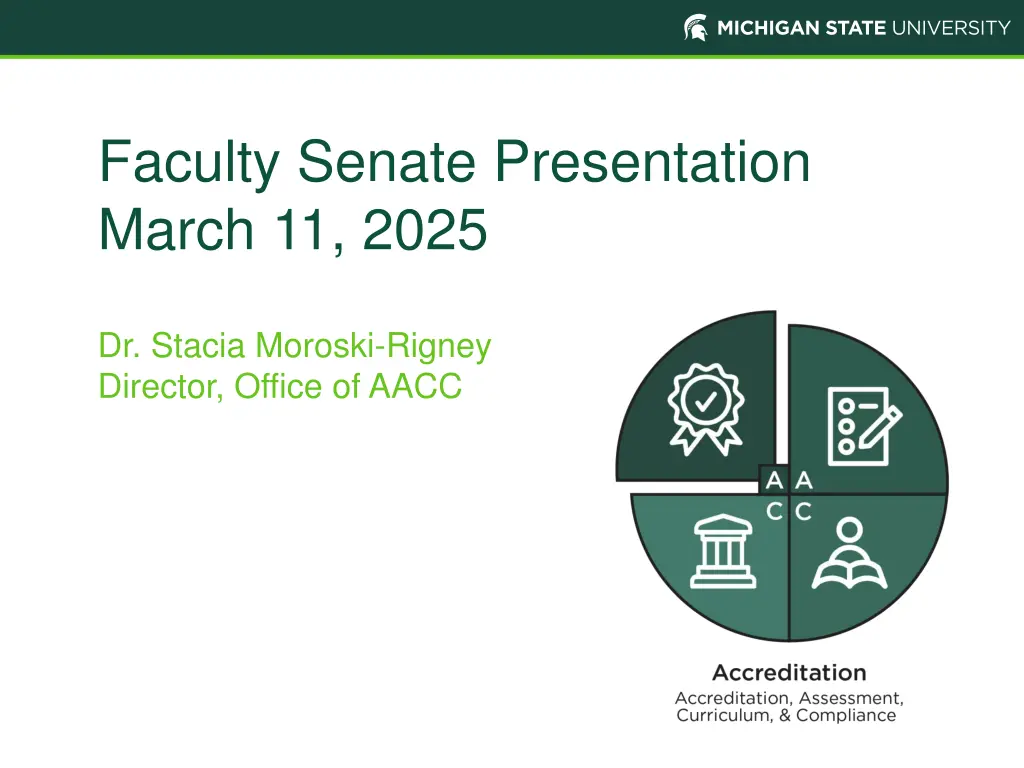 faculty senate presentation march 11 2025