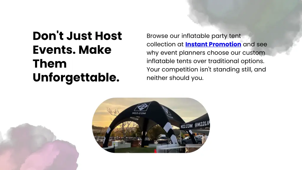 don t just host events make them unforgettable