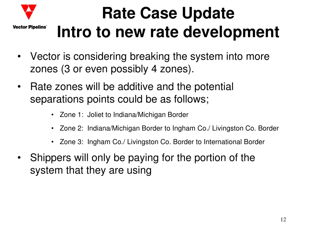 rate case update intro to new rate development