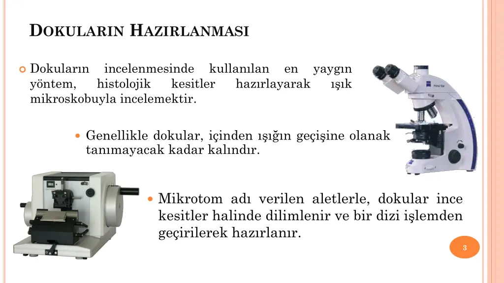 d okularin h azirlanmasi