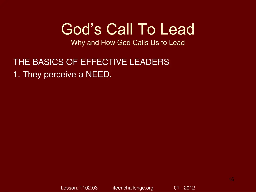 god s call to lead why and how god calls 15