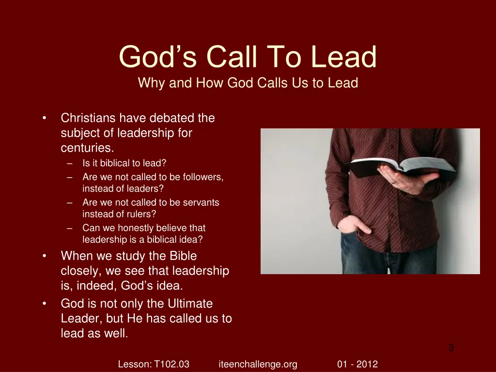 god s call to lead why and how god calls 2
