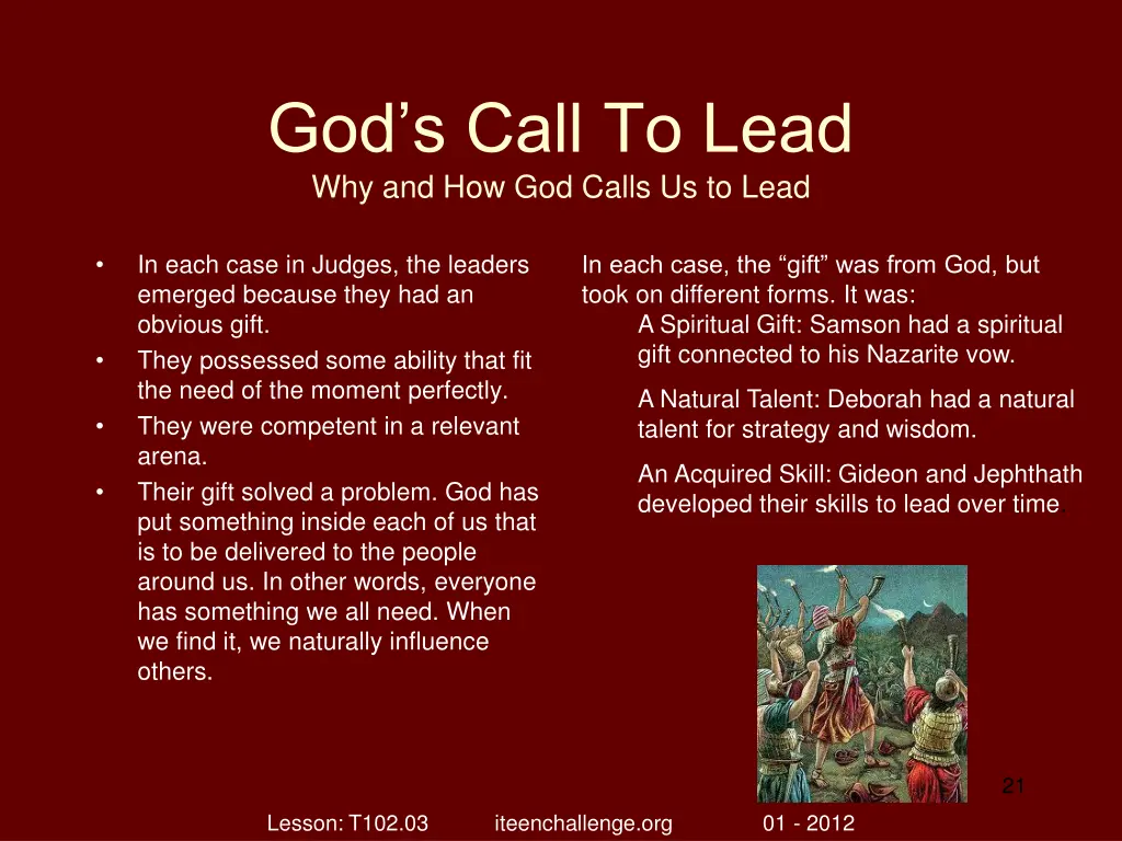 god s call to lead why and how god calls 20