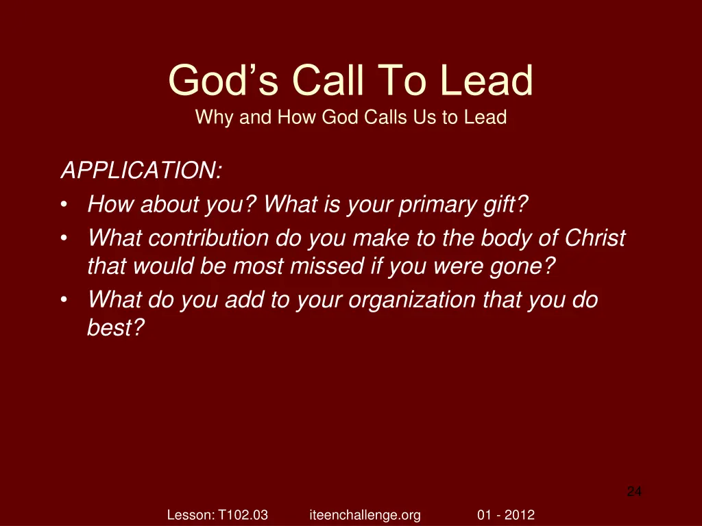 god s call to lead why and how god calls 23
