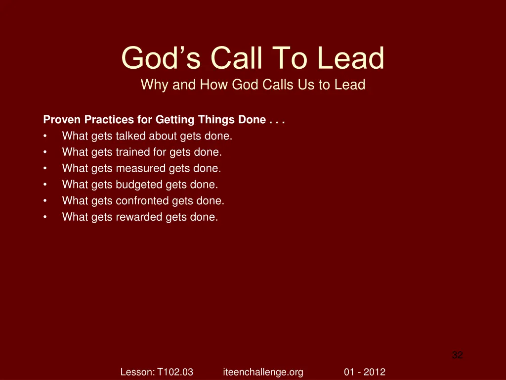 god s call to lead why and how god calls 31
