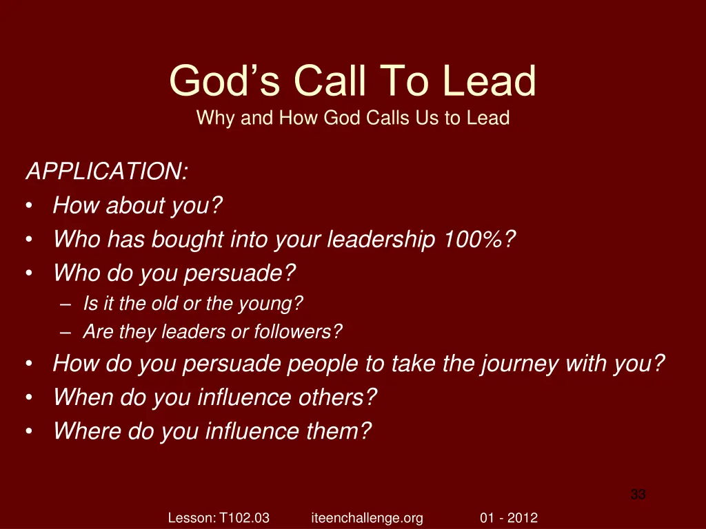 god s call to lead why and how god calls 32