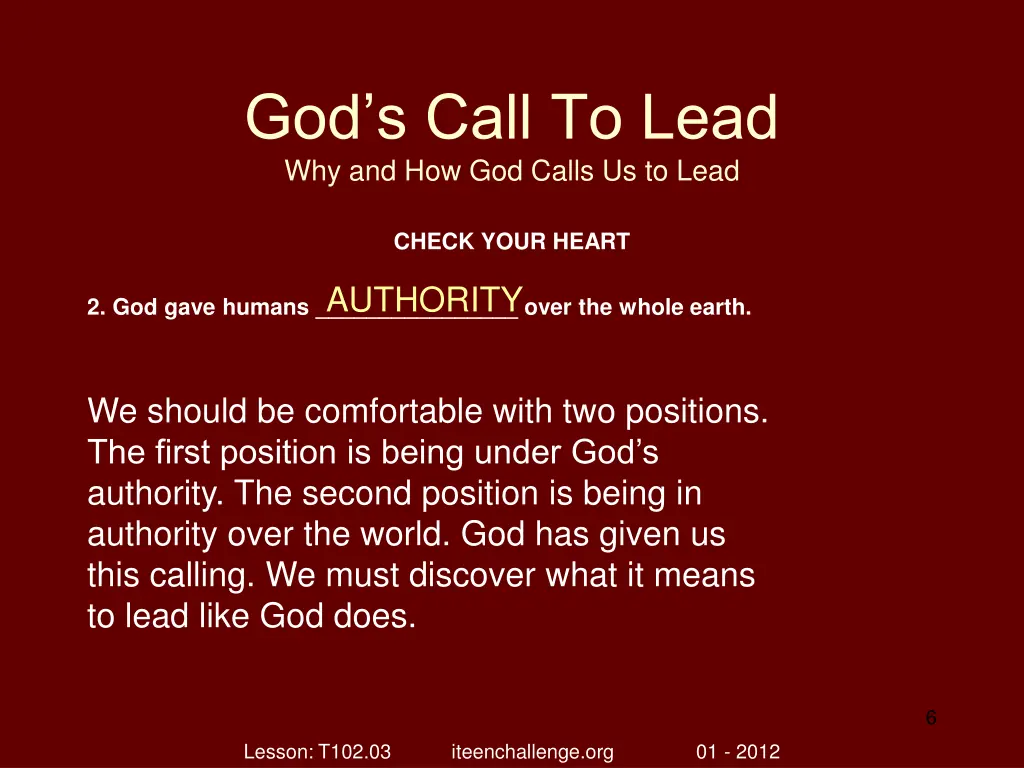 god s call to lead why and how god calls 5