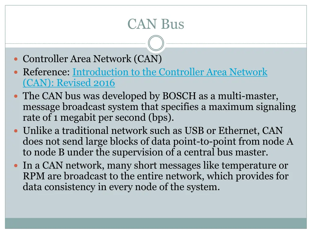 can bus
