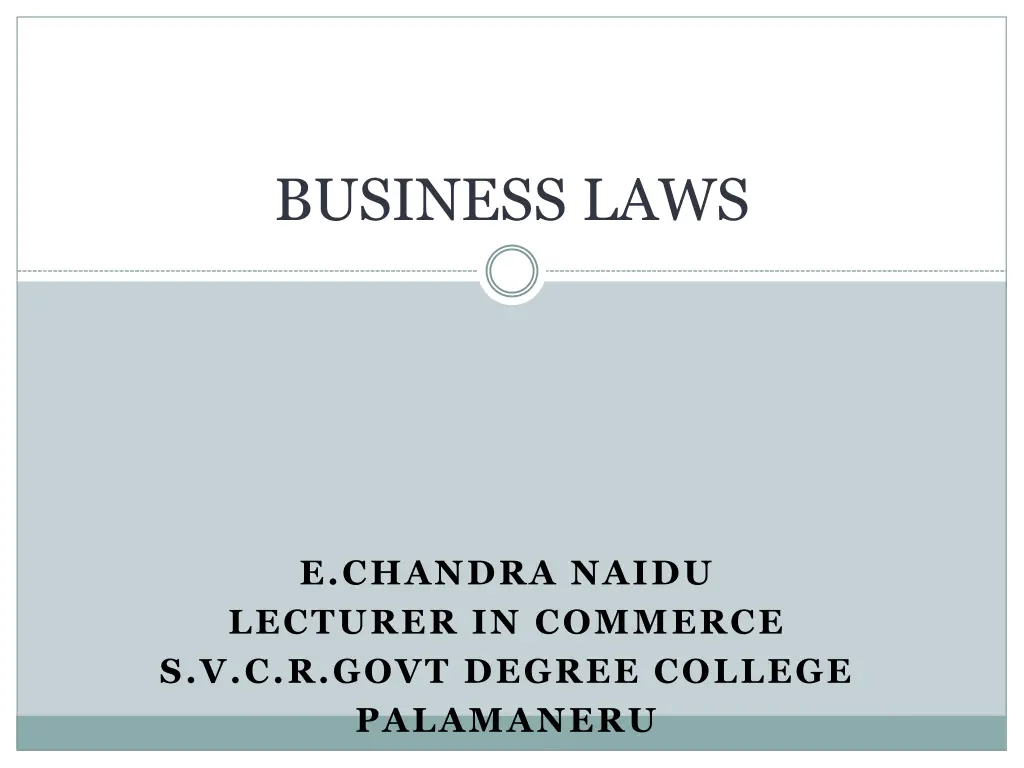 business laws