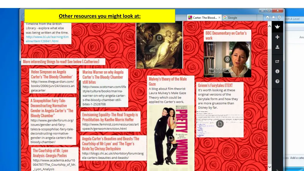 other resources you might look at