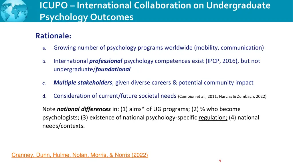 icupo international collaboration