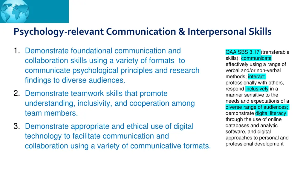 psychology relevant communication interpersonal