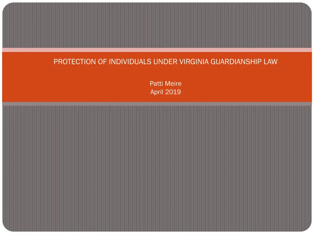 protection of individuals under virginia
