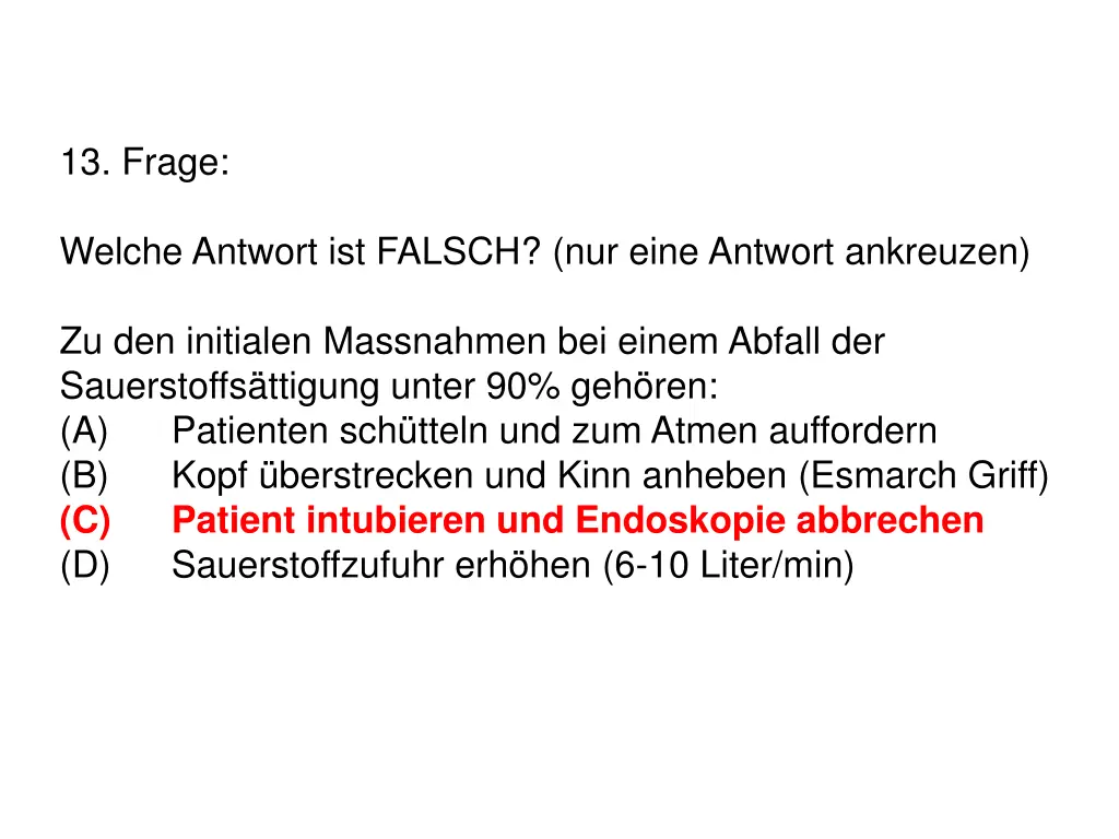 13 frage 1