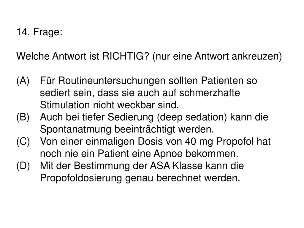 14 frage