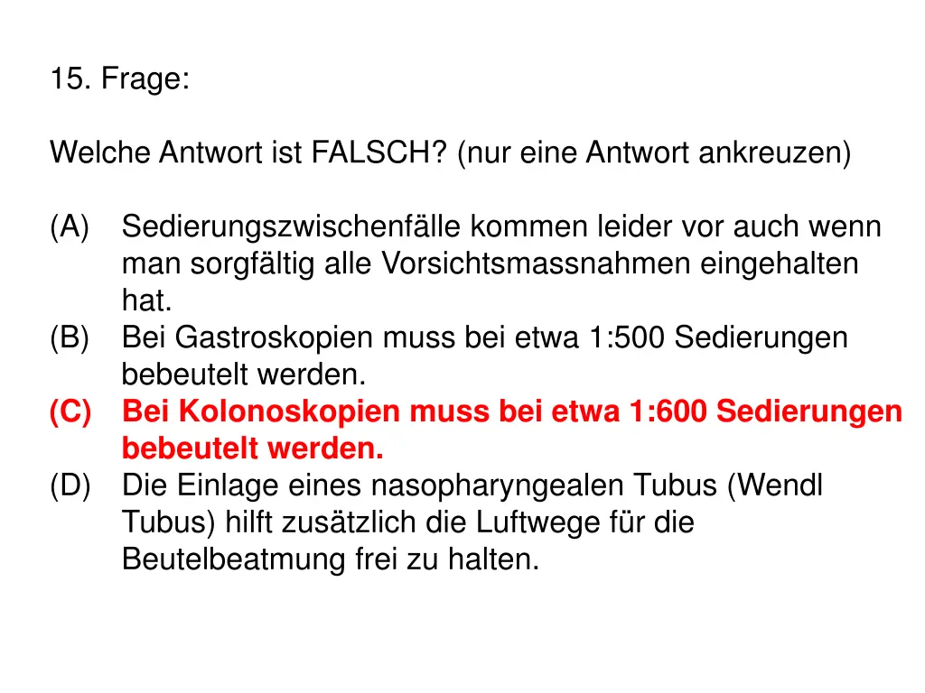 15 frage 1