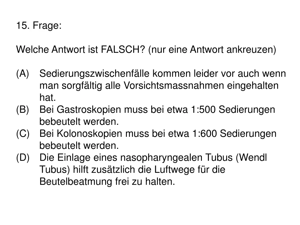15 frage