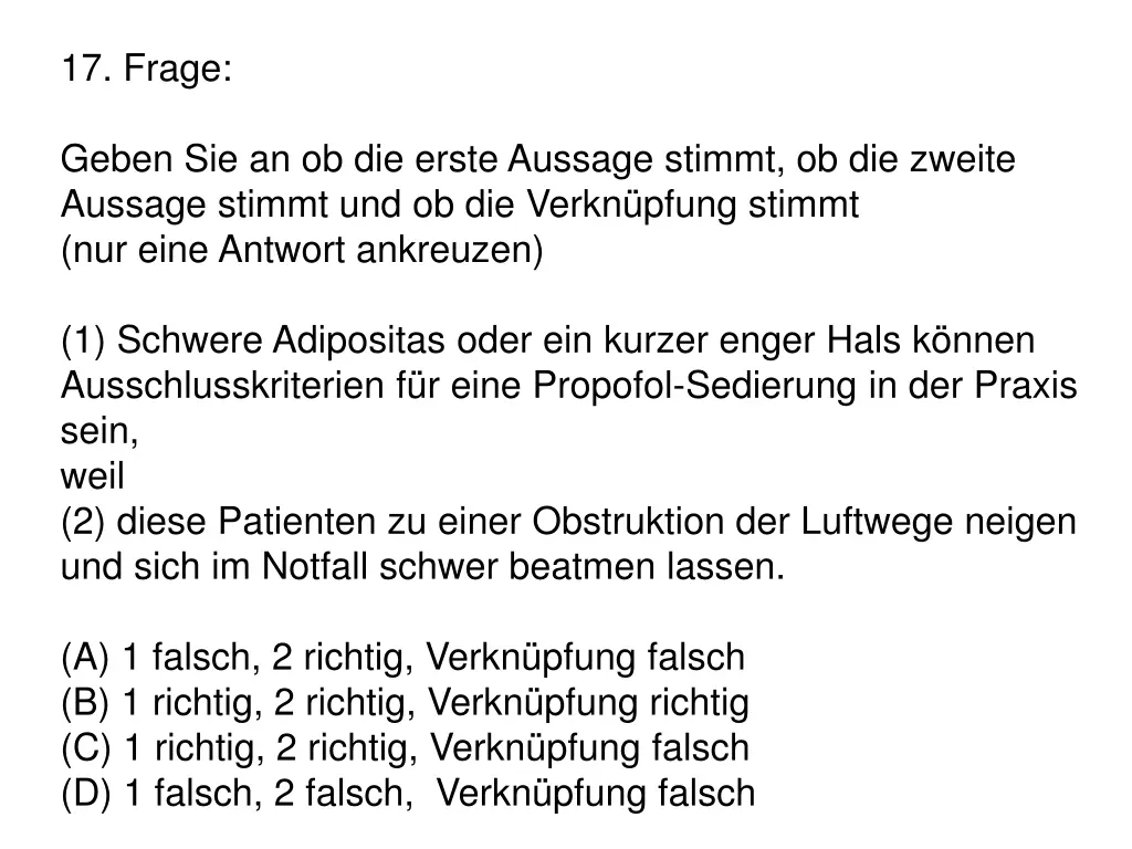 17 frage
