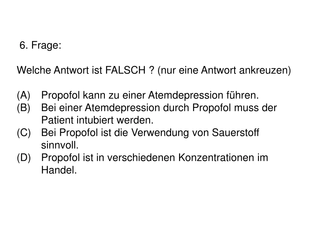 6 frage