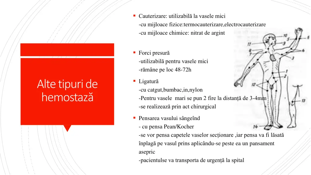 cauterizare utilizabil la vasele mici cu mijloace