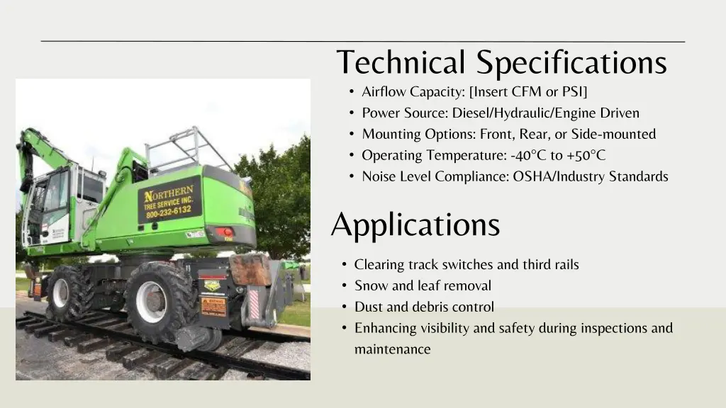 technical specifications airflow capacity insert