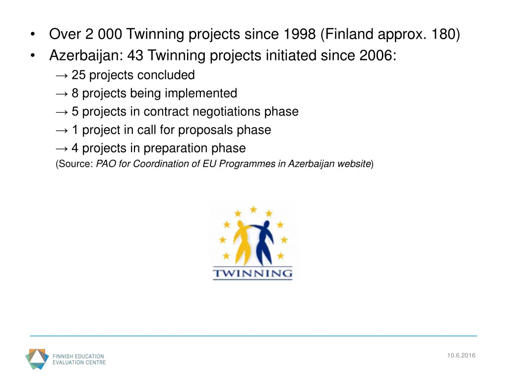 over 2 000 twinning projects since 1998 finland