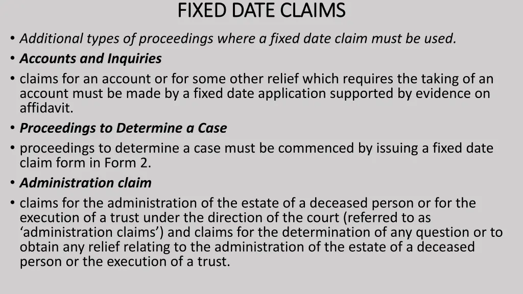 fixed date claims fixed date claims 1