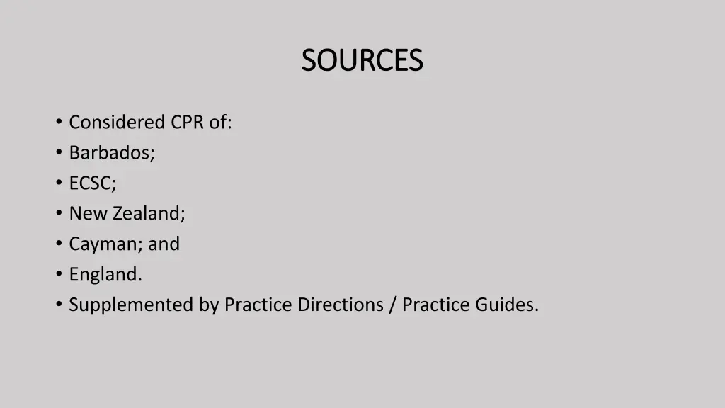 sources sources