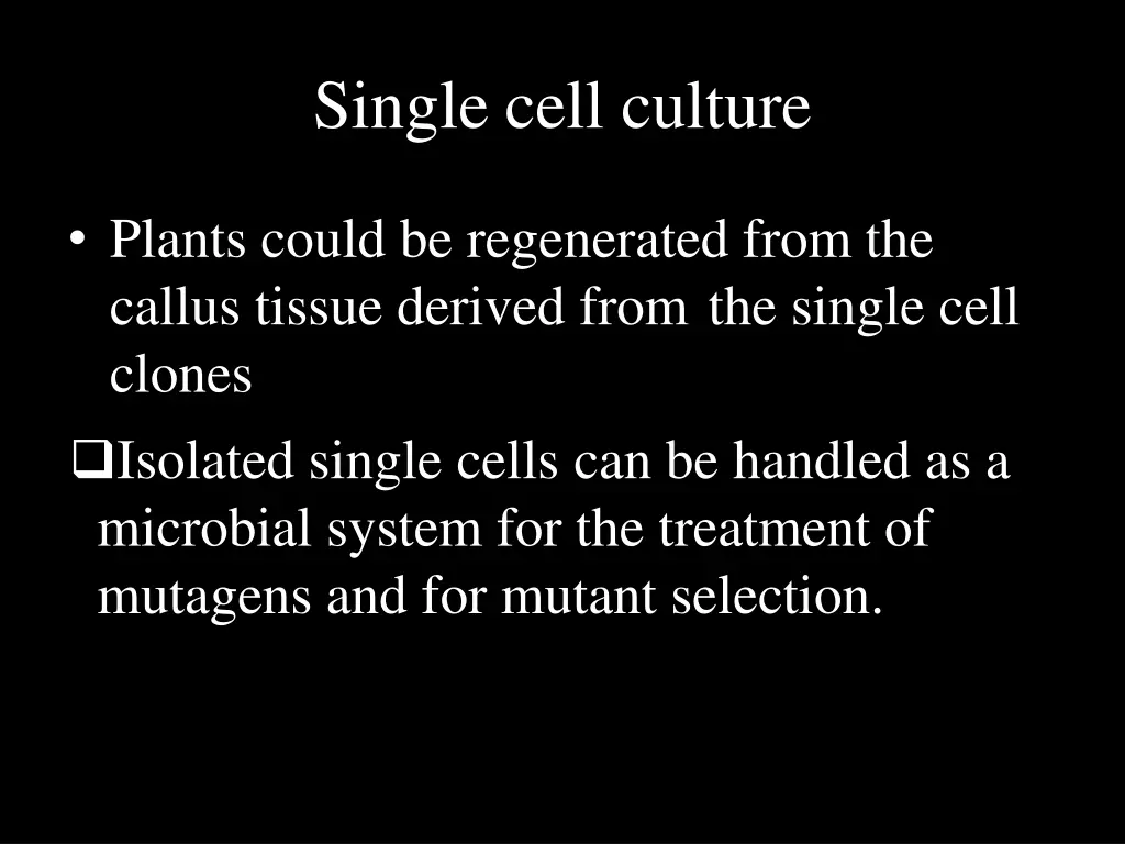 single cell culture 2
