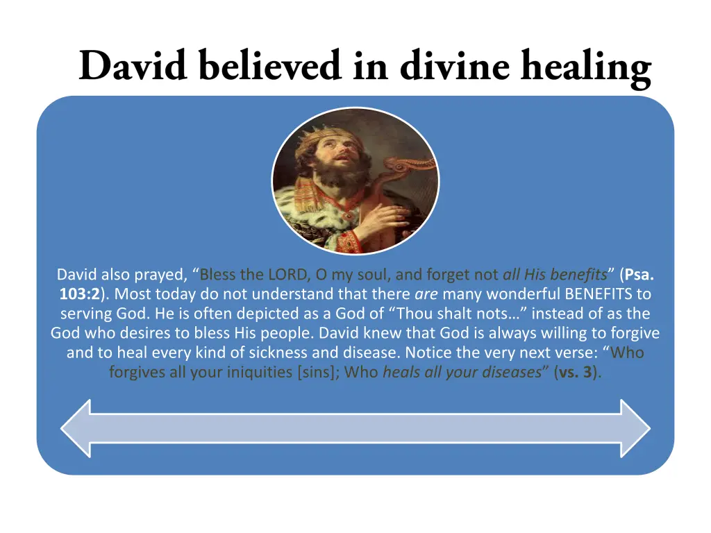 david also prayed bless the lord o my soul
