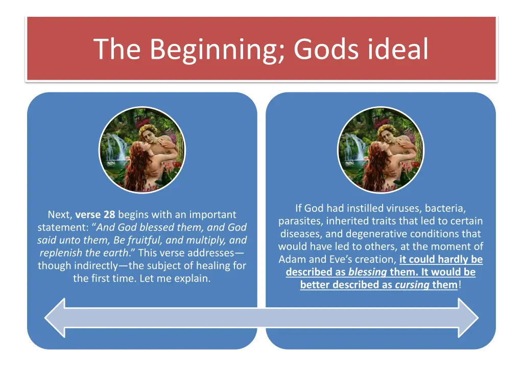 the beginning gods ideal