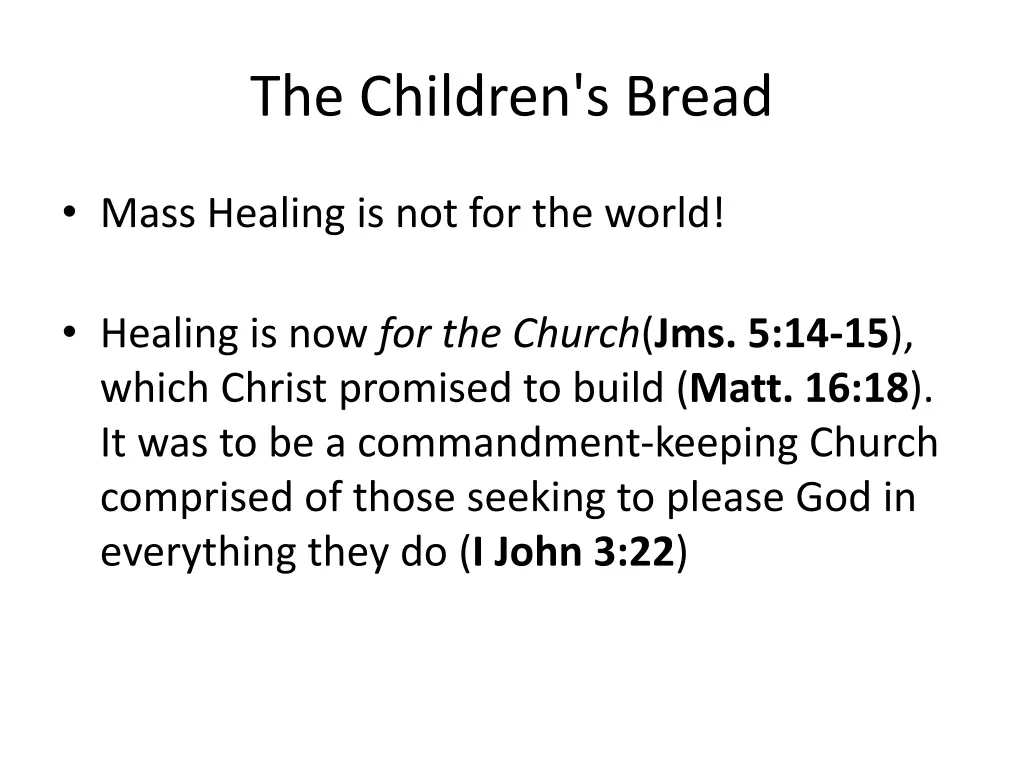 the children s bread