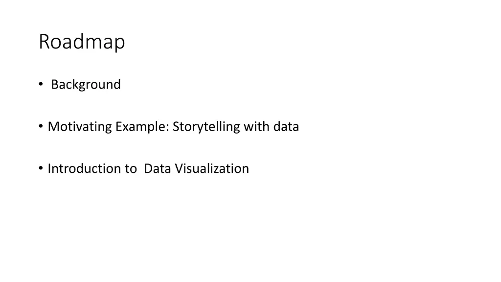 roadmap