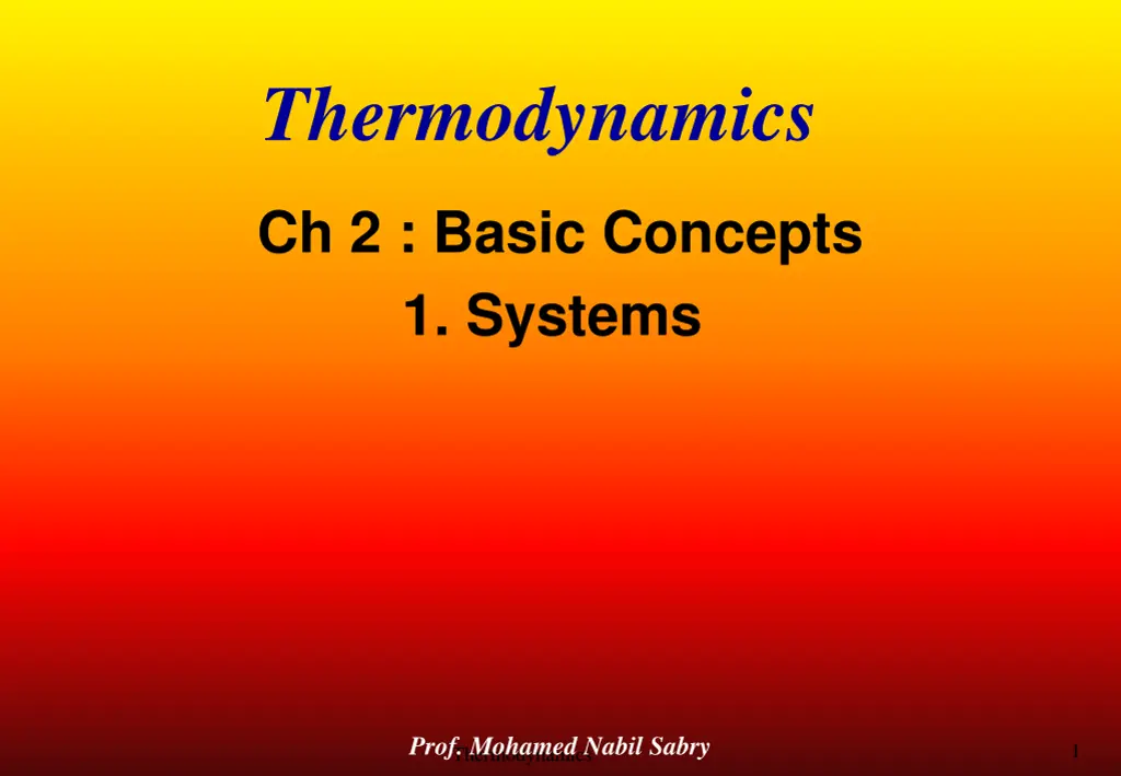 thermodynamics