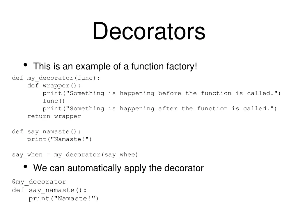 decorators 1