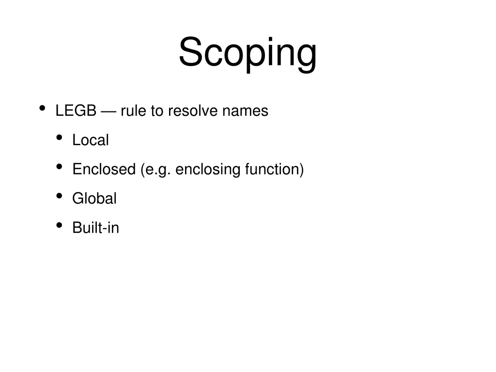 scoping 1