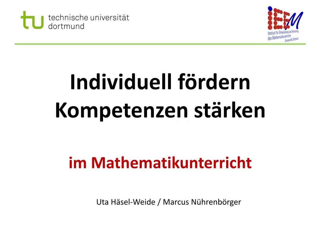 individuell f rdern kompetenzen st rken