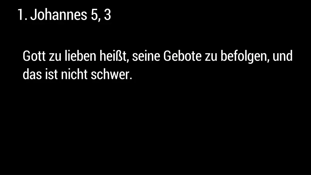 1 johannes 5 3