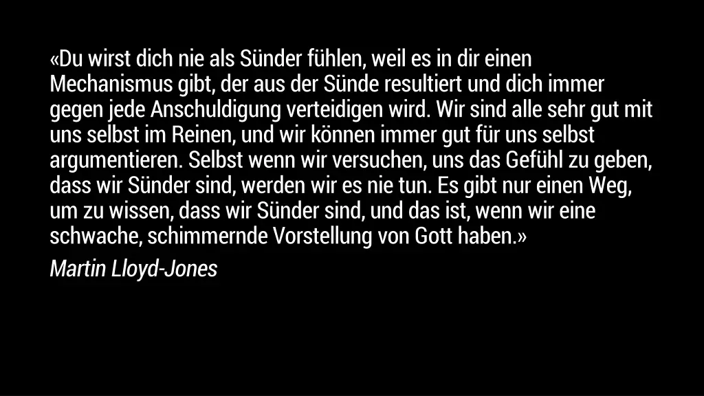 du wirst dich nie als s nder f hlen weil