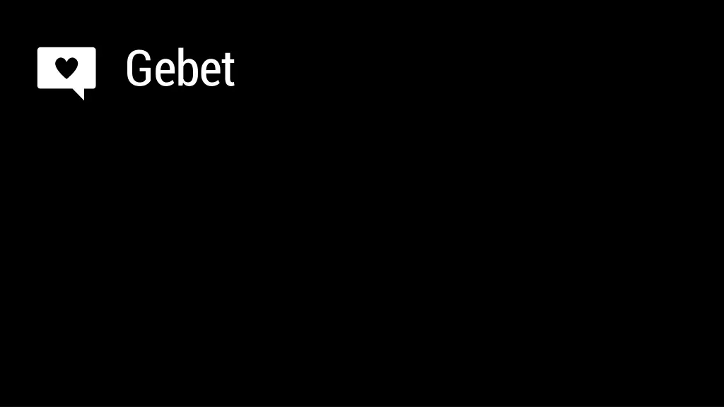 gebet