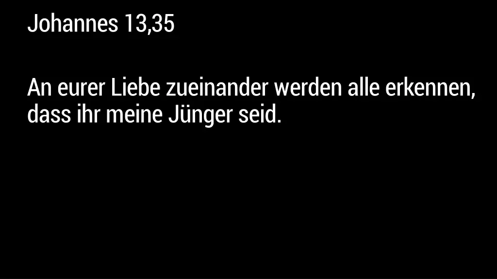 johannes 13 35