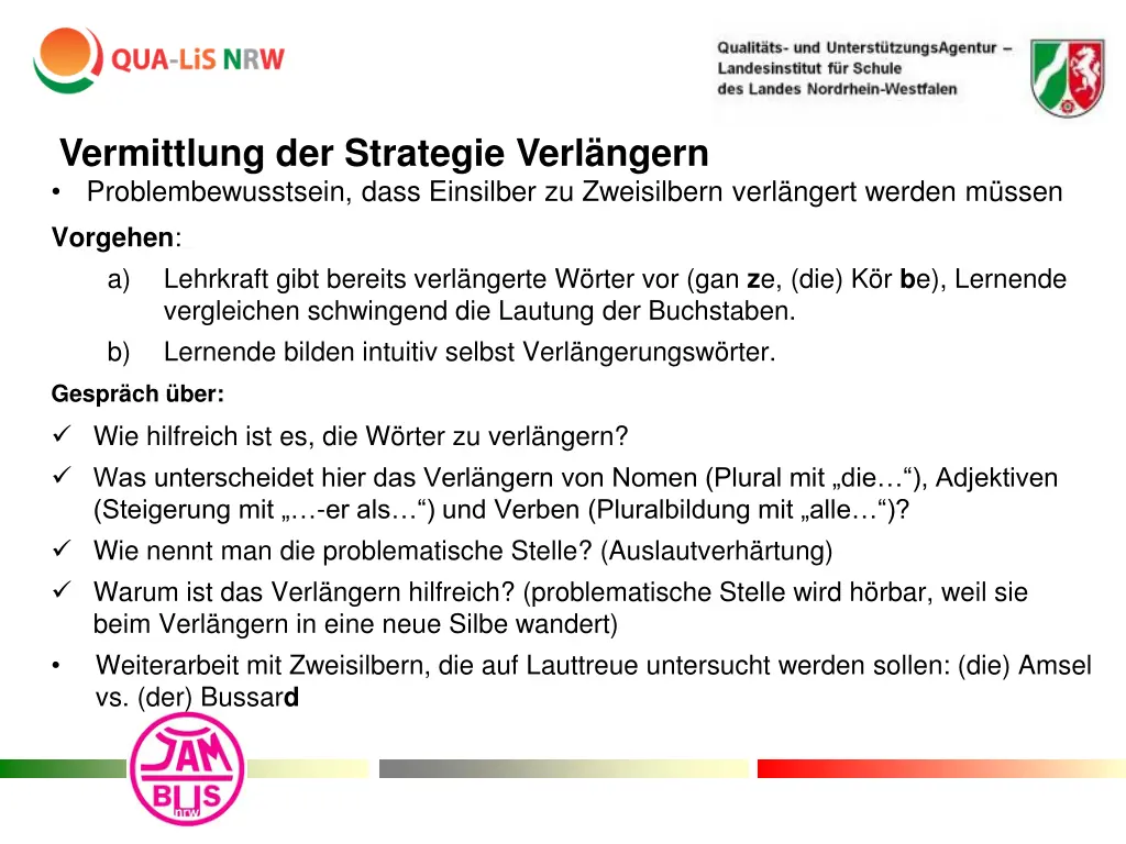 vermittlung der strategie verl ngern 1