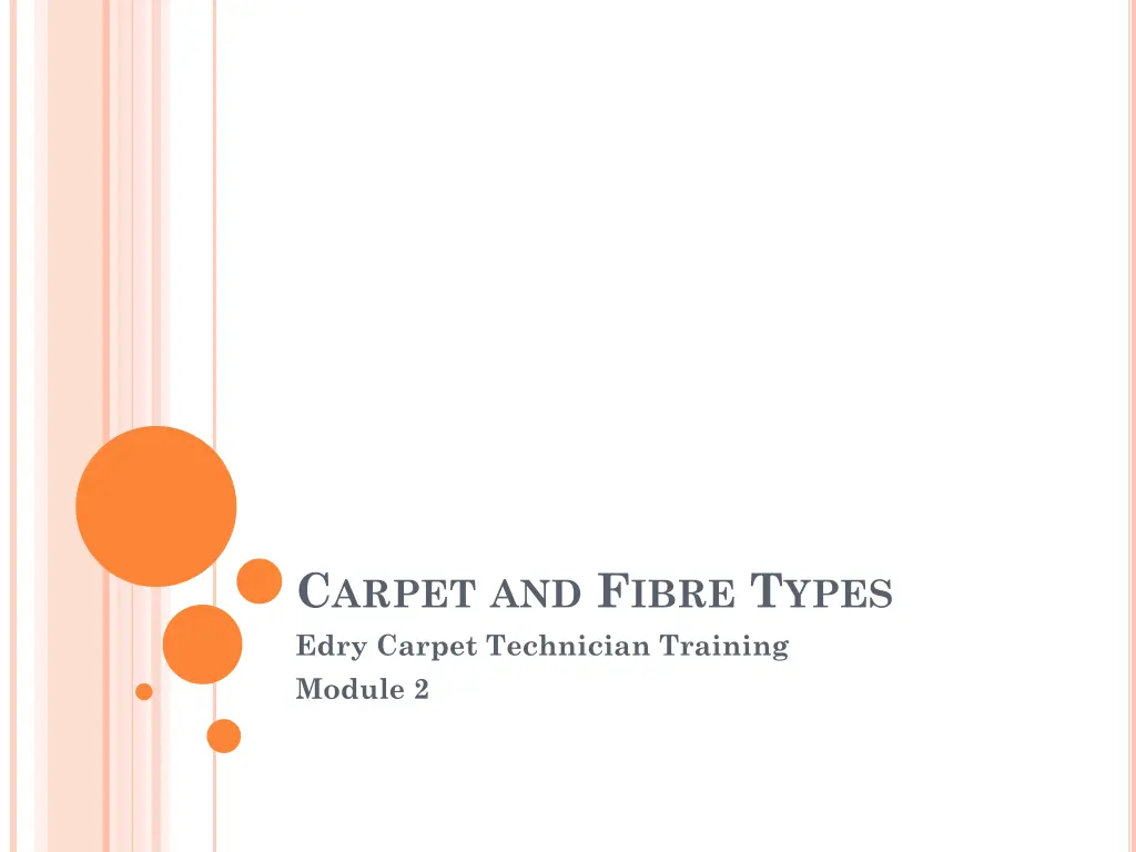 c arpet and f ibre t ypes edry carpet technician