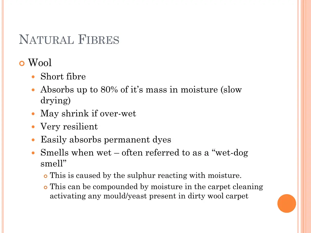 n atural f ibres
